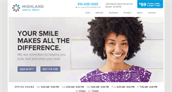 Desktop Screenshot of highlanddg.com